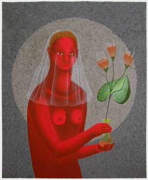 'hemming'   acrylic, gravel, sand and modeling paste on panel   150 x 120 cm.