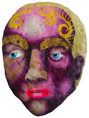'makidada'   polyurethane-foam and acrylic on panel   160 x 120 cm   sold to private collection