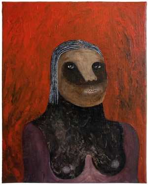 'marek'   acrylic on canvas   30 x 24 cm.
