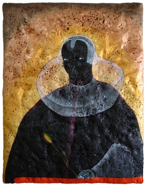 'bayetta'   polyurethane and acrylic on canvas   180 x 140 cm.
