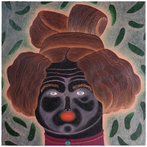 'klava'   acrylic on canvas   120 x 120 cm.