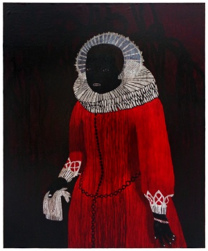'johanna'   acrylic on canvas   185 x 152 cm.